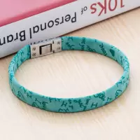 猫咪铃铛项圈可爱狗狗项圈猫咪泰迪小型犬饰品铃铛猫项圈宠物用品 时尚简约(绿色) 均码