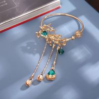 原创夜光手镯遇见神鹿手环瑶瑶公主流苏汉服手饰女可调节古风饰品 单只(瑶手镯)