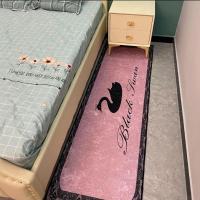 金钻绒家用地毯地垫客厅大面积卧室满铺房间茶几毯现代简约床边垫 单天鹅-金钻绒 40*60厘米