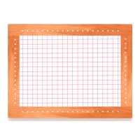 凳子坐垫学生教室散热夏季凉竹垫服装厂员工屁股透气椅子上班座垫 直线升级款