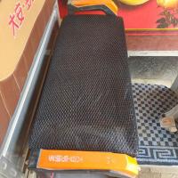 通用电动三轮车座套夏季通风座套3D拉货电瓶车凉垫防水防烫坐垫套 黑色座套 小号