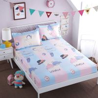 隔尿床笠防水床罩椰棕垫薄垫子专用床笠 适用3至10厘米厚度床垫 鲸鱼宝贝 棕垫防水床笠120X200