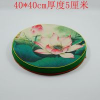 拜垫蒲团跪拜垫拜垫打坐垫禅修垫珍珠棉莲花拜佛垫家用拜垫禅垫 直径40厘米厚度5厘米
