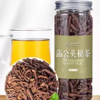 [领卷减20]蒲公英根茶整根长白山白古丁根茶叶炒熟150克 蒲公英根[150克]试喝瓶装装