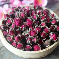 精选新货干玫瑰大朵平阴玫瑰花茶泡茶新鲜花蕾云南金边玫瑰花 精选金边玫瑰花250克
