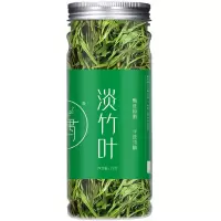 竹叶茶特级新鲜淡竹叶茶石竹茶崂山石竹茶嫩芽新茶叶石竹青叶 淡竹叶[1罐装]