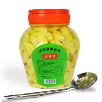 糖醋嫩姜克酸甜嫩姜芽醋泡生姜牙泡仔姜片下饭菜酱菜瓶装咸菜 咸味姜芽(没有甜味) 2 斤(不要漏勺拍这个)