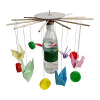 废物利用DIY拉线木马科技小制作小发明 学生手工科技创新大赛作品 散装材料(自备瓶子)