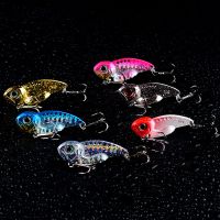 龙牙金属VIB路亚假饵远投铁板大物全泳层通杀亮片锌合金硬饵配件 随机VIB颜色 1条送1条[10g-4.48cm]