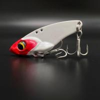 全泳层响尾蛇vib路亚假饵铅包铜远投金属震动拟饵钓淡水通杀套装 红头白5克 2个装试用