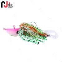 远投铅鱼饵复合型胡须佬20克铅头钩钓组路亚饵防挂底钓鱼钩假饵 1号色 一只装 20G