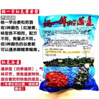 杨一竿谷麦全新配方一杆天下谷麦杨思举老师饵料鱼饵合川谷麦窝料 1包--10元 红色蜜香型