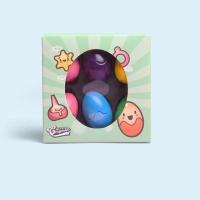 儿童造型蜡笔幼儿园安全无毒画画笔彩色礼物宝宝可水洗绘画套装 6色空心鸡蛋蜡笔 均码