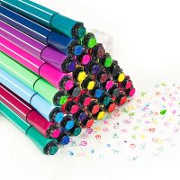 水彩笔12色24色36色儿童画画笔可水洗软头色彩笔彩色笔绘画笔套装 印章12色水彩