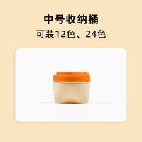 YPLUS+儿童12/24色花生蜡笔幼儿园不脏手无毒油画棒蜡笔36色 Y Plus+收纳盒中