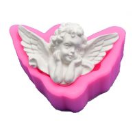 DIY 烘焙工具 天使硅胶模具 翻糖香薰硅胶液态硅胶模具 托脸天使