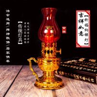 LED财神灯供佛天公老爷进宅灯插电式喜庆拜神用品长明灯电池油灯 电池款(金装) 吉祥油灯[1只装]