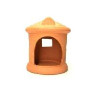 鱼虾躲避屋洞穴慈鲷陶罐窝迷你鹦鹉孔雀鱼繁殖窝鱼缸水族造景摆件 陶罐T001