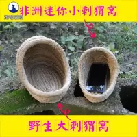 宠物联萌刺猬窝保暖非洲迷你刺猬窝屋房子 大号小窝躲避窝饲养窝 非洲迷你刺猬窝