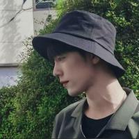 王一博同款渔夫帽男韩版潮流百搭日系遮太阳帽子休闲帅气新款夏女 王一博同款均码(56-58)普通款