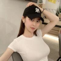 帽子男女防晒可调节棒球帽情侣款刺绣遮阳帽ins 帽子男女防晒可调节棒球帽情侣款刺绣遮阳帽ins