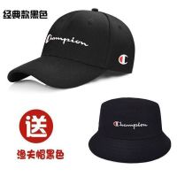 男女款韩版渔夫帽遮阳太阳帽防晒透气鸭舌帽春夏季时尚休闲棒球帽 经典款黑+渔夫帽黑色