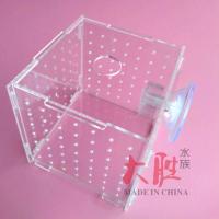 亚克力鱼缸隔离盒鱼苗孵化盒繁殖盒隔离笼斗鱼孔雀鱼类鹦鹉鱼 8*8*8单格