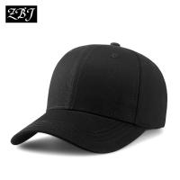 男女士太阳帽网帽透气凉帽夏季户外休闲帽子潮遮阳防晒鸭舌棒球帽 光板黑色