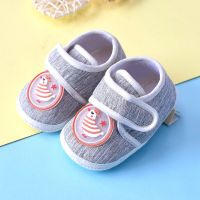 [软底]新生儿鞋子春秋夏季婴儿鞋3-5-6-8-12个月男女宝宝学步鞋 浅绿色 海鸥灰00 内长10.5cm 11码