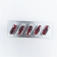 假血浆嘴含吐血胶囊整蛊血包血袋演员拍戏道具万圣节人造仿真血液 5粒试用装