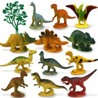 53/28/24套装动物昆虫玩具仿真恐龙玩具霸王龙狮子儿童玩具礼物 13套装恐龙