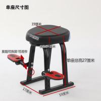 电动摩托车儿童安全座椅前置宝宝小孩电瓶踏板车前座小空间座凳椅 单座款+加厚坐垫+脚丫可调