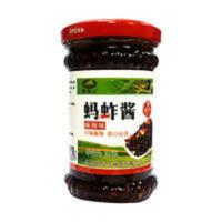 潍坊特产蹬倒山天然蚂蚱酱拌饭辣椒酱佐餐酱190g包 190g