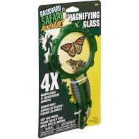 手提观察蜻蜓饲养蝴蝶笼子兜 便携折叠昆虫纱网 4倍放大镜(配挂扣)