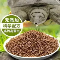 宠物龟粮甲鱼小乌龟饲料巴西龟宠物龟饲料石金钱龟饲料草龟鳄龟料 小颗粒(试吃装50克)