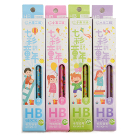 欣贵坊小草三班木制铅笔HB卡通铅笔10支/盒XGF-6241