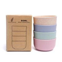 欣贵坊中式可降解小麦秸秆碗创意泡面大公碗米饭碗麦纤维家庭饭菜碗套装17cm