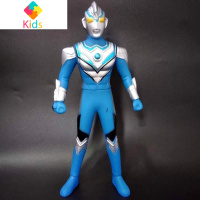 泰迦奥特曼玩具男孩火花变身器泰加泰伽钥匙戒指光饰之子三重形态真智力 风马23CM全软胶动漫