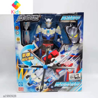 新款奥特曼奥特机车罗布泰迦奥特机甲儿童变形玩具真智力 ATM1303赛罗动漫