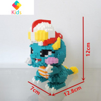 奥特曼打怪兽积木立体拼图微小颗粒拼装高难度儿童益智玩具真智力 怪兽动漫