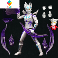 终极赛罗奥特曼玩具变形人偶银河捷德欧布迪迦泰迦贝利亚手办怪兽真智力 豪华配件版无线赛罗+送人偶+贴纸动漫