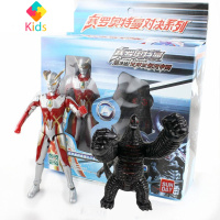 泽塔奥特曼可动人偶玩具手办摆件拼装多关节模型泰迦银河罗布赛罗真智力 日冕赛罗[13关节可动]送雷德王动漫