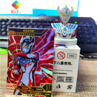 奥特曼胸像印章卡片系列盲盒金赛迦诺亚隐藏GMR卡牌玩具全套真智力 胸像印章-泰迦奥特曼动漫