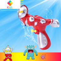 宇宙超人奥特曼水枪玩具儿童恐龙呲水枪夏天沙滩玩水高压喷水男宝真智力 宇宙超人小水枪 1只装 标准配置动漫