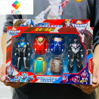 奥特曼蛋变形蛋怪兽超人奥特蛋泰罗迪迦儿童手办可动口袋奇趣蛋真智力 宇宙英雄6变形蛋礼盒套装动漫