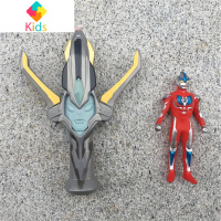 维克特利火炬变身器 胜利奥特曼超人软胶 闪光变形召唤器男孩玩具真智力 银河+火花动漫