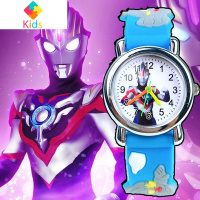儿童手表男卡通男女童小孩宇宙超人泽塔泰罗罗布奥特曼电子表礼物真智力 欧布奥特曼动漫