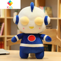 奥特曼公仔毛绒玩具布娃娃咸蛋超人玩偶睡觉抱枕男孩儿童节礼物女真智力 蓝色 坐高65厘米[旗舰品质]动漫