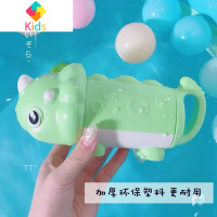 儿童水枪玩具水枪宝宝沙滩打水仗夏天戏水喷水奥特曼玩具真智力 恐龙蓝色款[抽水式]动漫