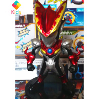 奥特曼蛋糕摆件软胶人偶Q版小号迷你超人 泰罗罗布怪兽艾雷王杰克真智力 新款Q版 11厘米罗索动漫